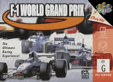 F-1 World Grand Prix (Europe) (Beta) box cover front